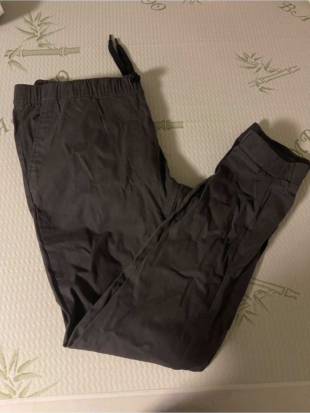 South Pole Black Men's Jogger Sweatpants with Drawstring Waist